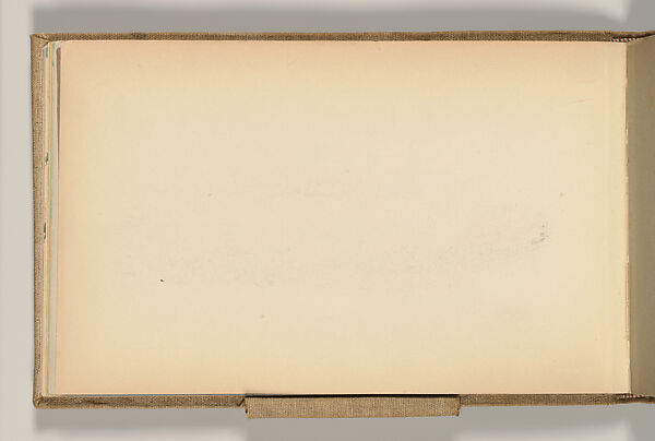 Sketchbook, Louis C. Tiffany (American, New York 1848–1933 New York), Graphite, pastel, watercolor, and crayon on paper, American