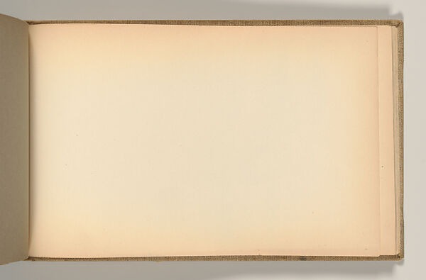 Sketchbook, Louis C. Tiffany (American, New York 1848–1933 New York), Graphite, pastel, watercolor, and crayon on paper, American