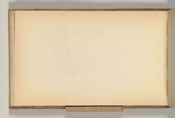 Sketchbook, Louis C. Tiffany (American, New York 1848–1933 New York), Graphite, pastel, watercolor, and crayon on paper, American