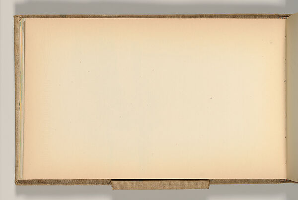 Sketchbook, Louis C. Tiffany (American, New York 1848–1933 New York), Graphite, pastel, watercolor, and crayon on paper, American