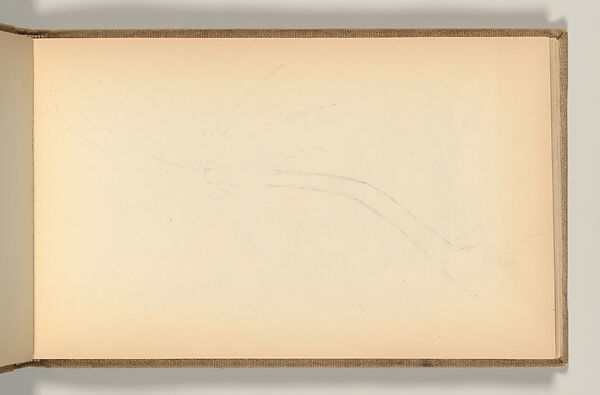 Sketchbook, Louis C. Tiffany (American, New York 1848–1933 New York), Graphite, pastel, watercolor, and crayon on paper, American