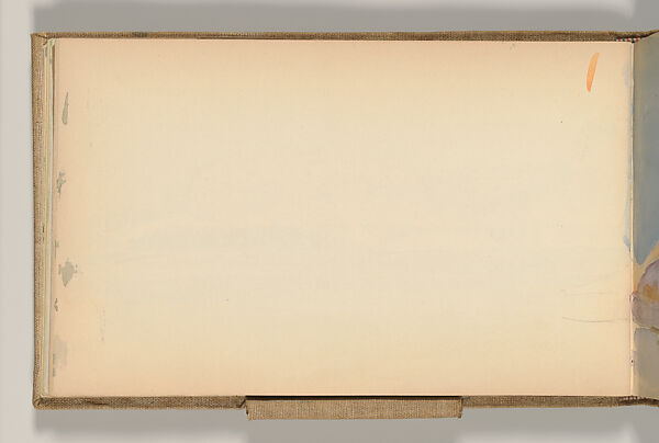 Sketchbook, Louis C. Tiffany (American, New York 1848–1933 New York), Graphite, pastel, watercolor, and crayon on paper, American