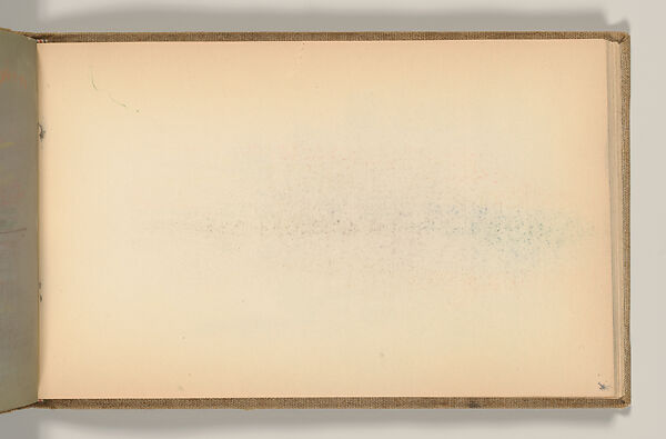 Sketchbook, Louis C. Tiffany (American, New York 1848–1933 New York), Graphite, pastel, watercolor, and crayon on paper, American