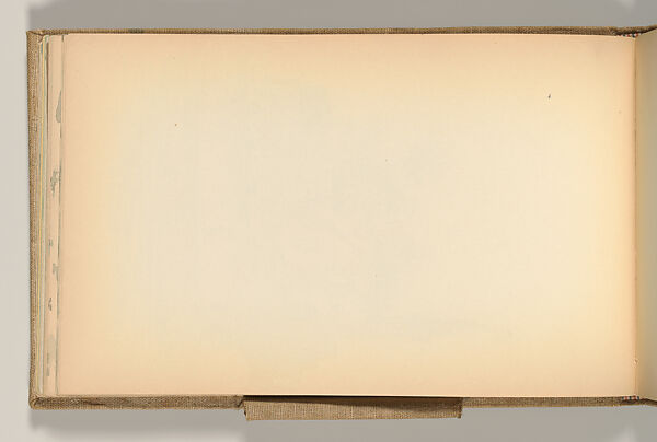 Sketchbook, Louis C. Tiffany (American, New York 1848–1933 New York), Graphite, pastel, watercolor, and crayon on paper, American