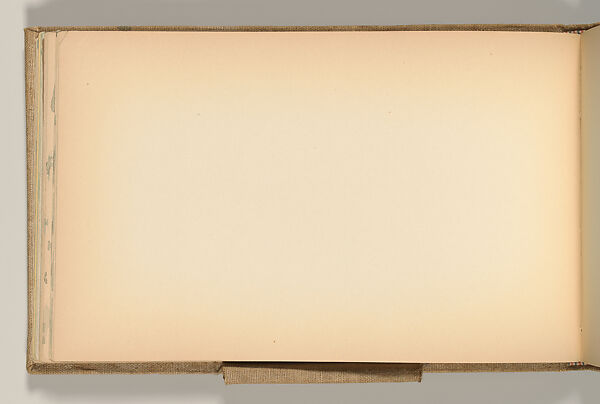 Sketchbook, Louis C. Tiffany (American, New York 1848–1933 New York), Graphite, pastel, watercolor, and crayon on paper, American