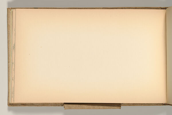 Sketchbook, Louis C. Tiffany (American, New York 1848–1933 New York), Graphite, pastel, watercolor, and crayon on paper, American