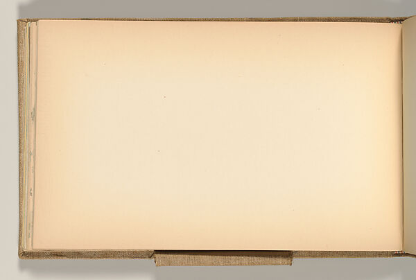 Sketchbook, Louis C. Tiffany (American, New York 1848–1933 New York), Graphite, pastel, watercolor, and crayon on paper, American