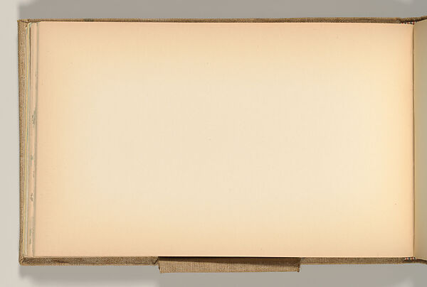 Sketchbook, Louis C. Tiffany (American, New York 1848–1933 New York), Graphite, pastel, watercolor, and crayon on paper, American