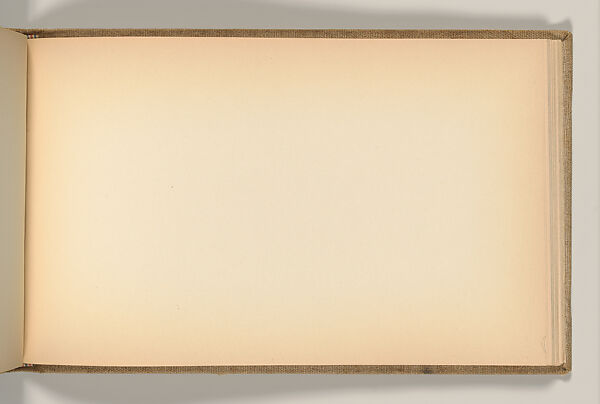 Sketchbook, Louis C. Tiffany (American, New York 1848–1933 New York), Graphite, pastel, watercolor, and crayon on paper, American