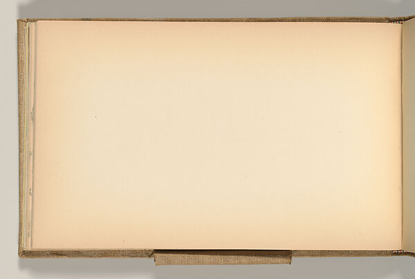 Sketchbook, Louis C. Tiffany (American, New York 1848–1933 New York), Graphite, pastel, watercolor, and crayon on paper, American