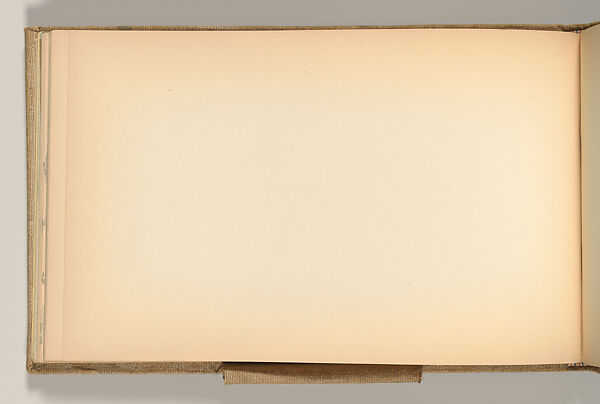 Sketchbook, Louis C. Tiffany (American, New York 1848–1933 New York), Graphite, pastel, watercolor, and crayon on paper, American