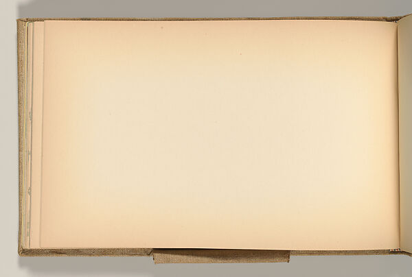 Sketchbook, Louis C. Tiffany (American, New York 1848–1933 New York), Graphite, pastel, watercolor, and crayon on paper, American