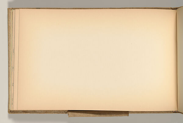 Sketchbook, Louis C. Tiffany (American, New York 1848–1933 New York), Graphite, pastel, watercolor, and crayon on paper, American