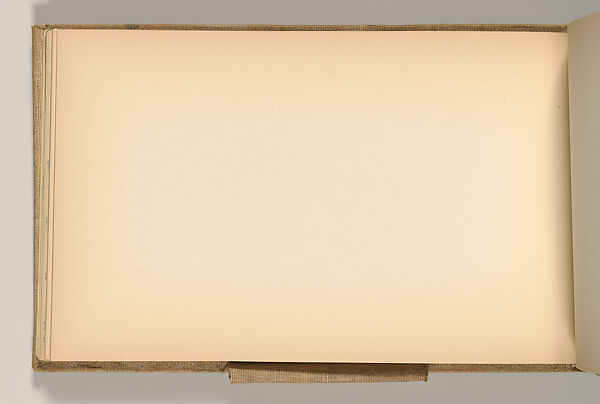 Sketchbook, Louis C. Tiffany (American, New York 1848–1933 New York), Graphite, pastel, watercolor, and crayon on paper, American