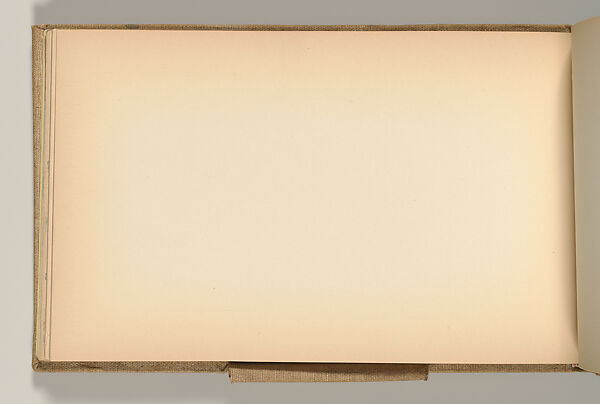 Sketchbook, Louis C. Tiffany (American, New York 1848–1933 New York), Graphite, pastel, watercolor, and crayon on paper, American