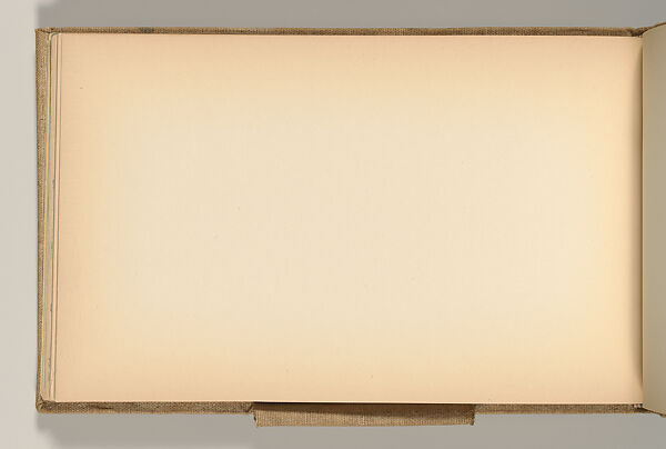 Sketchbook, Louis C. Tiffany (American, New York 1848–1933 New York), Graphite, pastel, watercolor, and crayon on paper, American