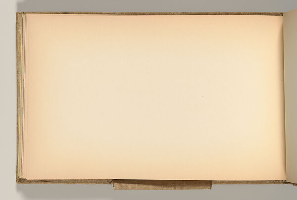 Sketchbook, Louis C. Tiffany (American, New York 1848–1933 New York), Graphite, pastel, watercolor, and crayon on paper, American