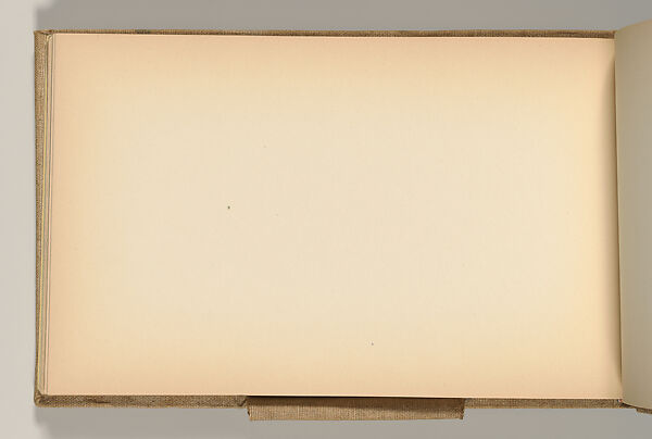 Sketchbook, Louis C. Tiffany (American, New York 1848–1933 New York), Graphite, pastel, watercolor, and crayon on paper, American