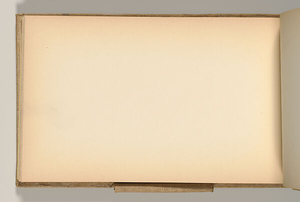 Sketchbook, Louis C. Tiffany (American, New York 1848–1933 New York), Graphite, pastel, watercolor, and crayon on paper, American