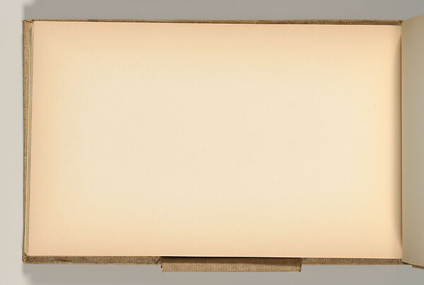 Sketchbook, Louis C. Tiffany (American, New York 1848–1933 New York), Graphite, pastel, watercolor, and crayon on paper, American