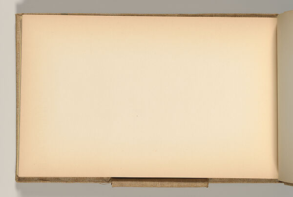 Sketchbook, Louis C. Tiffany (American, New York 1848–1933 New York), Graphite, pastel, watercolor, and crayon on paper, American