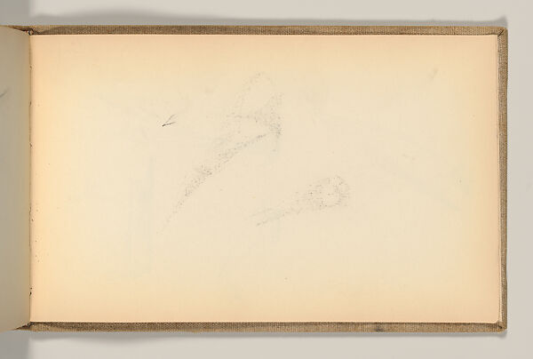 Sketchbook, Louis C. Tiffany (American, New York 1848–1933 New York), Graphite, pastel, watercolor, and crayon on paper, American