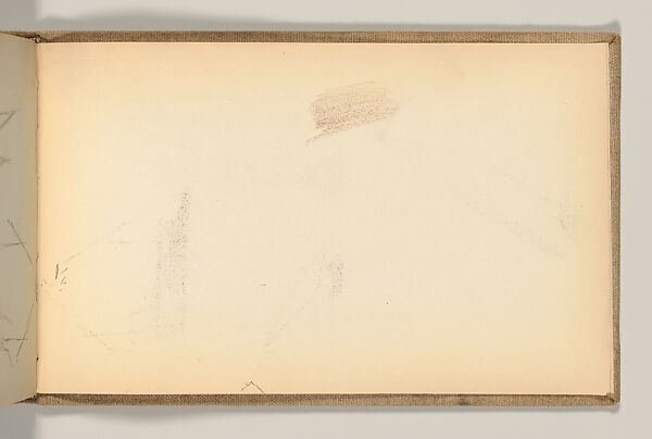 Sketchbook, Louis C. Tiffany (American, New York 1848–1933 New York), Graphite, pastel, watercolor, and crayon on paper, American