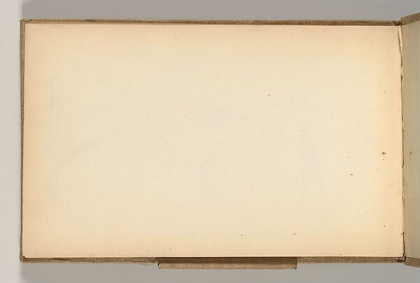 Sketchbook, Louis C. Tiffany (American, New York 1848–1933 New York), Graphite, pastel, watercolor, and crayon on paper, American