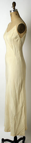 Evening dress, Mainbocher (French and American, founded 1930), silk, spangles, French