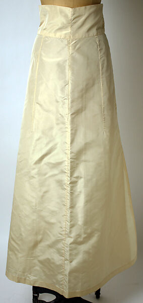 Court presentation ensemble, Schiaparelli (French, founded 1927), silk, feathers, French