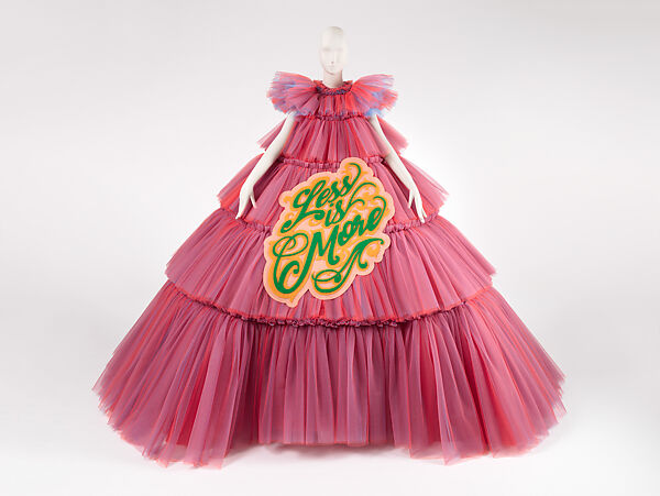 Dress, Viktor and Rolf (Dutch, founded 1993), polyester, nylon, fiberglass, cotton, Dutch 