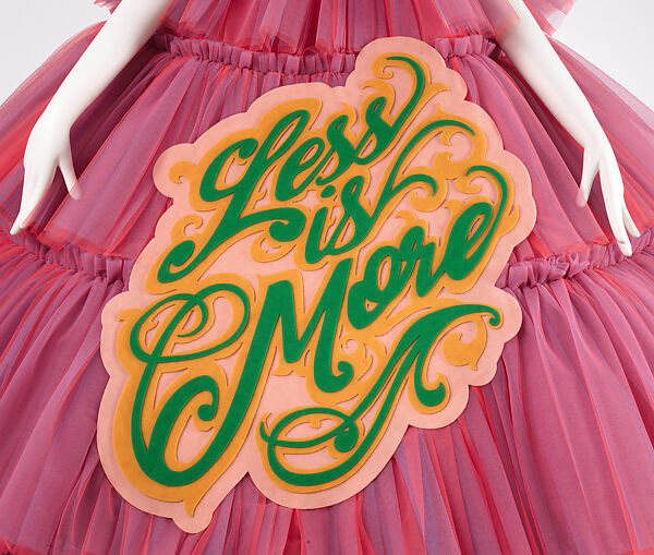 Dress, Viktor &amp; Rolf (Dutch, founded 1993), polyester, nylon, fiberglass, cotton, Dutch