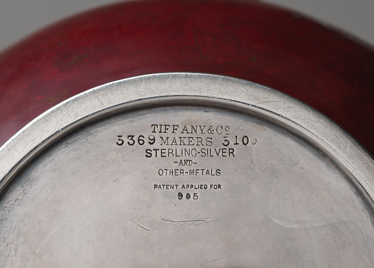 Vase, Tiffany &amp; Co. (1837–present), Silver, copper, gold, and silver-copper-zinc alloy, American