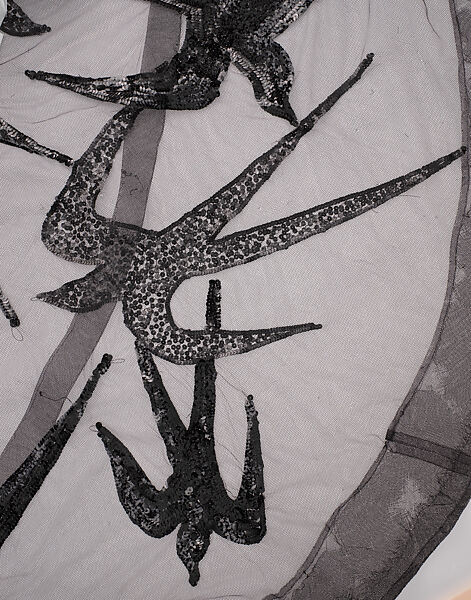 Evening dress, House of Vionnet (French, active 1912–14; 1918–39), silk, spangles, French