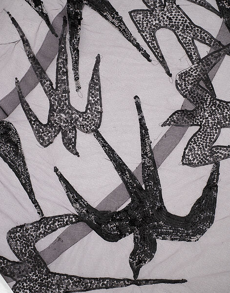Evening dress, House of Vionnet (French, active 1912–14; 1918–39), silk, spangles, French