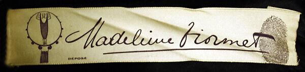 Evening dress, House of Vionnet (French, active 1912–14; 1918–39), silk, spangles, French