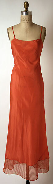 Evening ensemble, Schiaparelli (French, founded 1927), silk, French