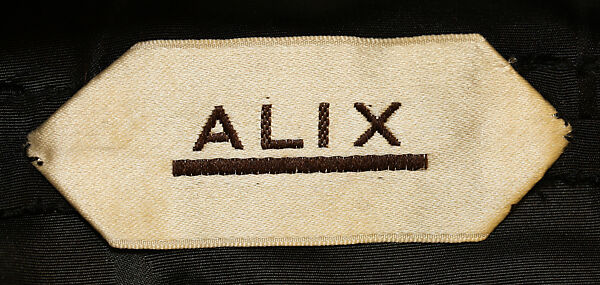 Evening dress, Alix (French, 1934–1942), silk, French