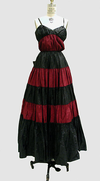 Evening dress, Alix (French, 1934–1942), silk, French