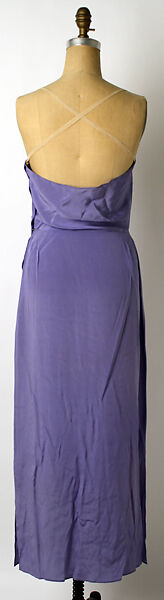 Dinner dress, House of Lanvin (French, founded 1889), silk, spangles, French