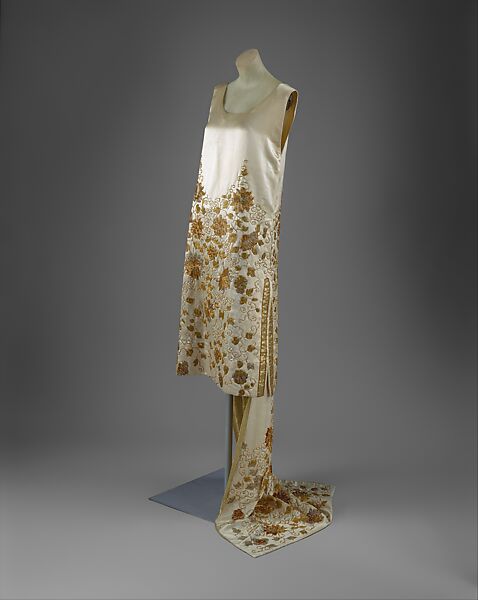 1925 evening dresses House of Worth - Evening dress - French