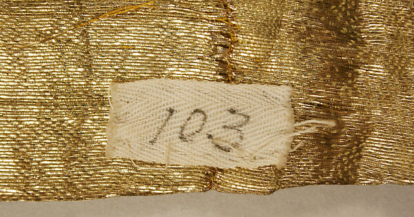 Evening dress, House of Worth (French, 1858–1956), silk, beads, metal thread, French