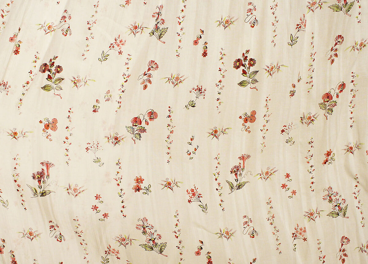 Dress, cotton, British