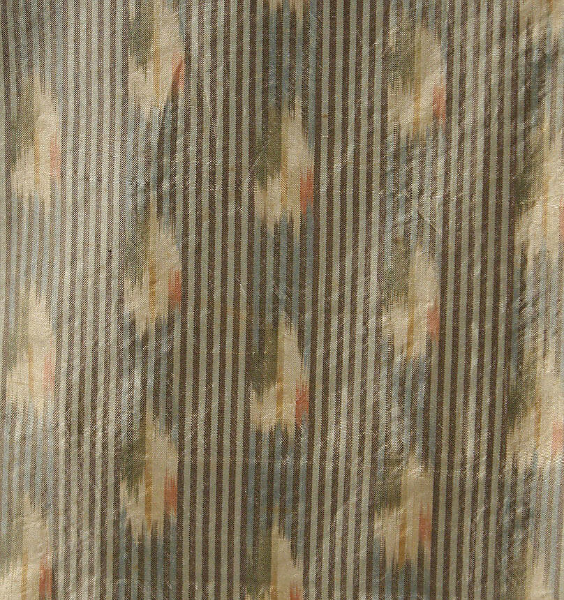 Dress, silk, British