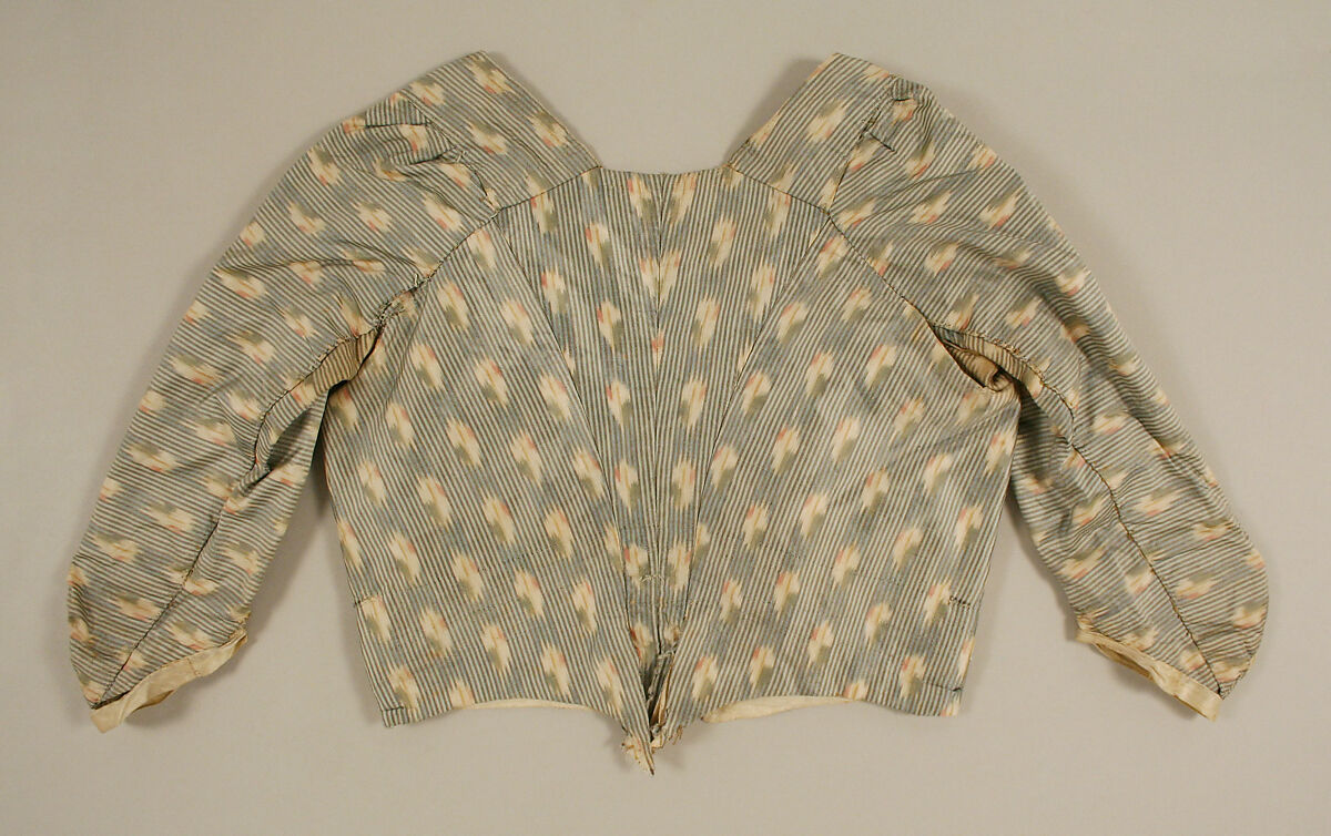 Dress, silk, British