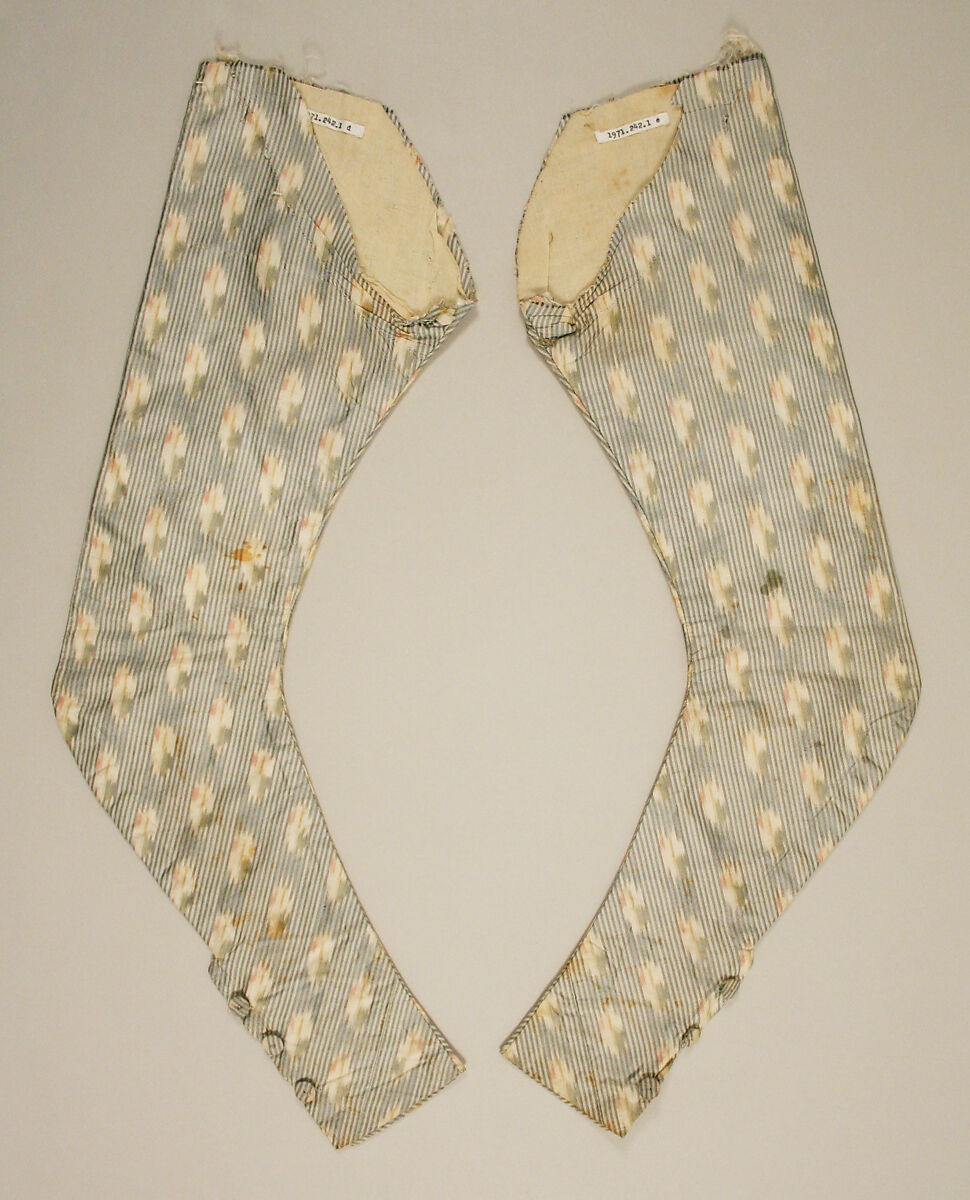 Dress, silk, British