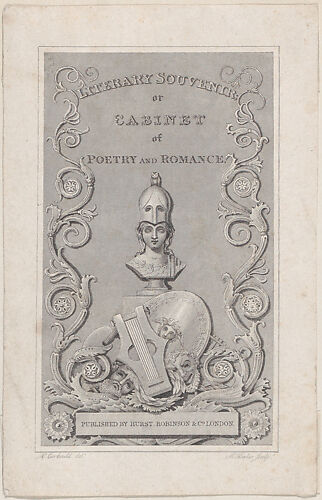 Trade Card for Literary Souvenir