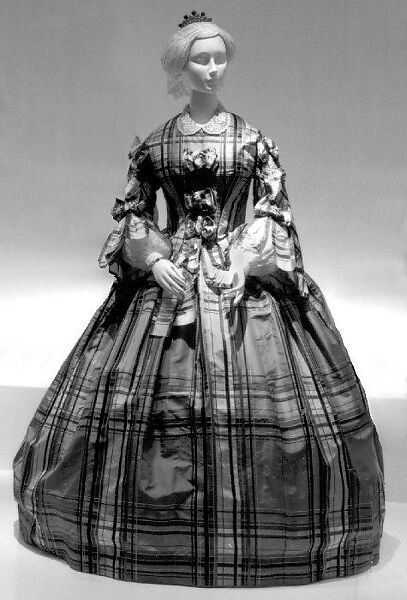 Dress, silk, European