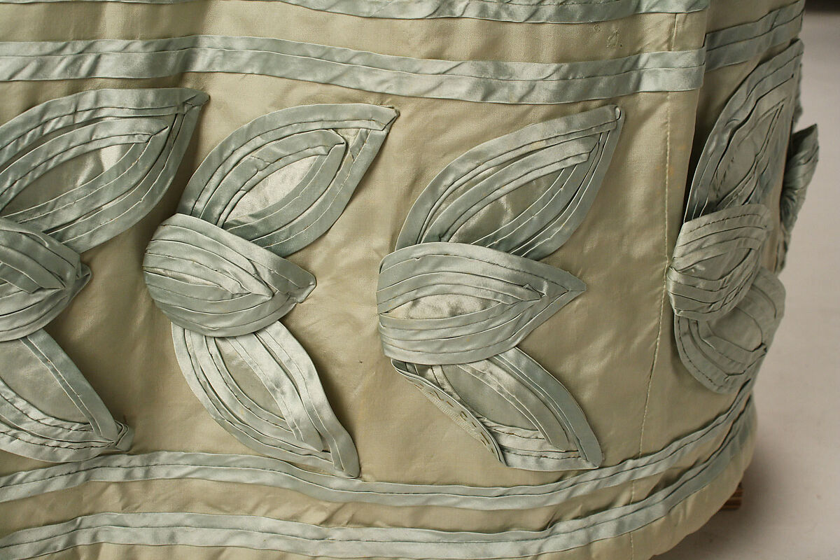 Dress, silk, American