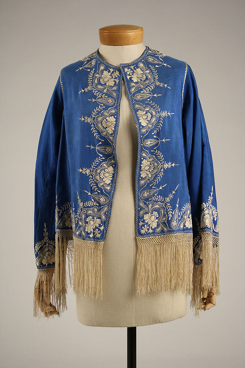 Mantle, silk, European 